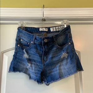 Jean shorts